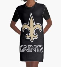 Saints Graphic T-Shirt Dress