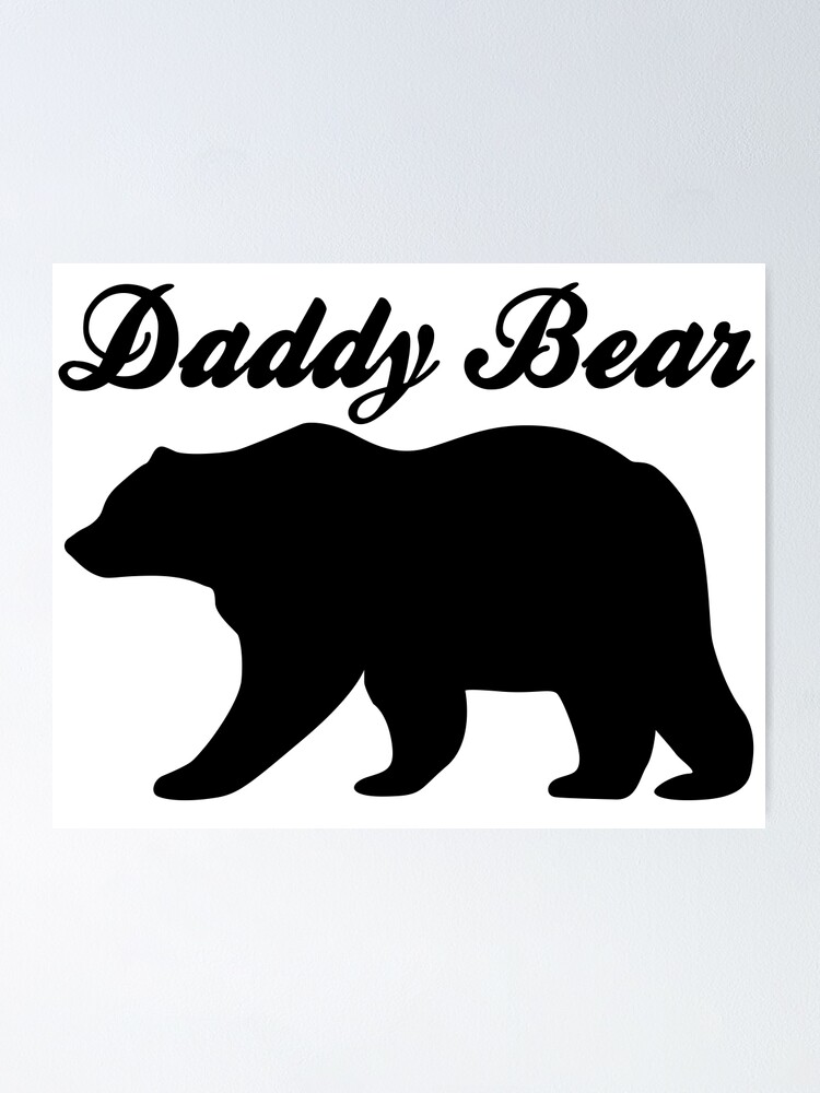 Daddy Bear and His Cubs Personalised T Shirt