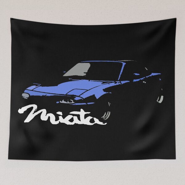 Artikelvorschau, Miata MX5 NA Cutout Saint Blue entworfen und verkauft von CharlieCreator.