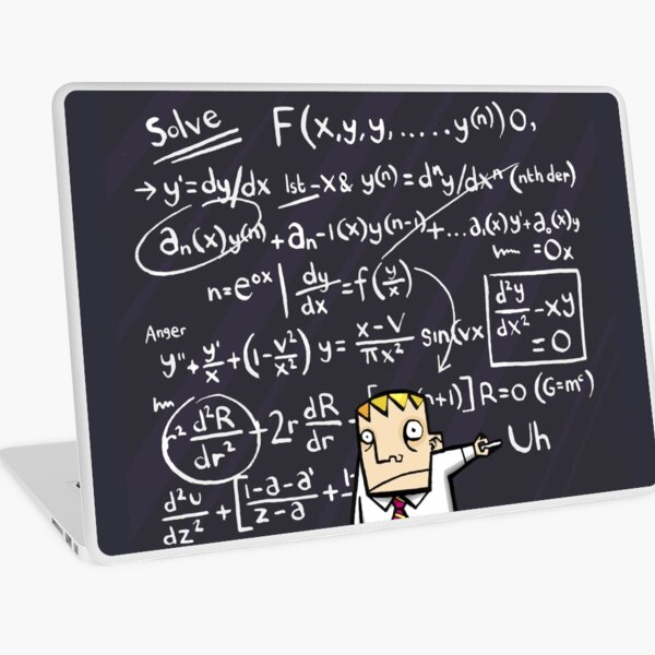 Maths - Uh! Laptop Skin