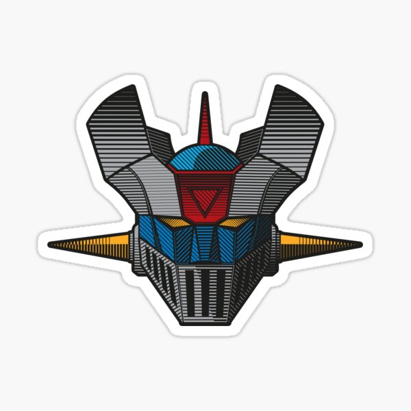 Mazinga Z - Black&Red - Mazinger Z - Sticker