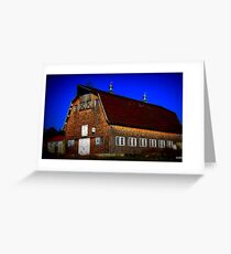 Preston, CT Barn Greeting Card