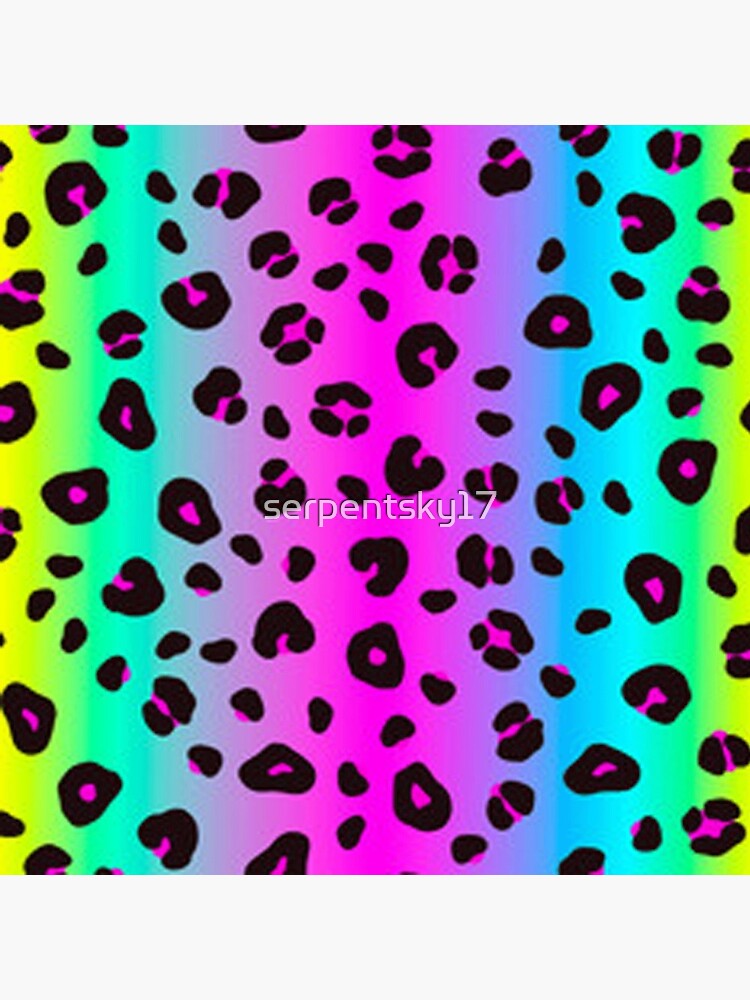 Rainbow Cheetah Print Poster for Sale by serpentsky17