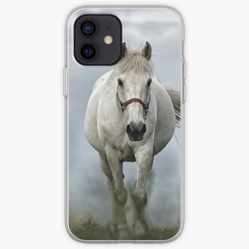 "White Horse" iPhone Case & Cover by ellen3309 Redbubble
