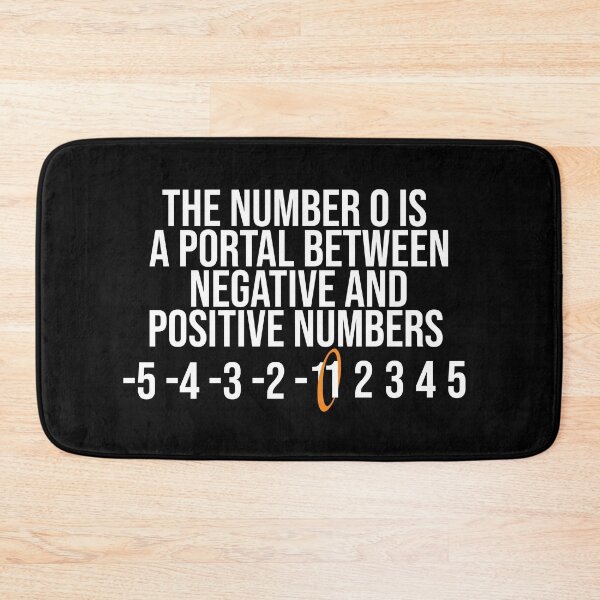 Item preview, Portal To Negative and Positive Numbers designed and sold by artsylab.