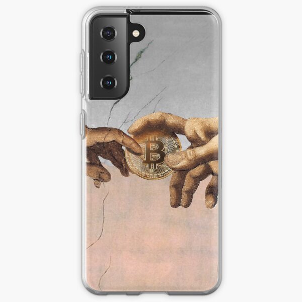 Bitcoin Crypto God Funda blanda para Samsung Galaxy