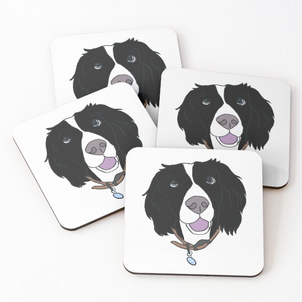 Item preview, Black Springer Spaniel designed and sold by willowsbunnies.