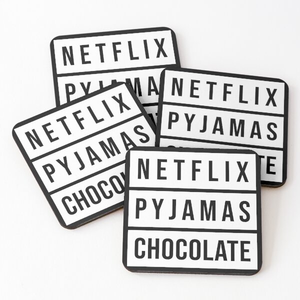 Item preview, Netflix Pyjamas Chocolate designed and sold by roskopp.