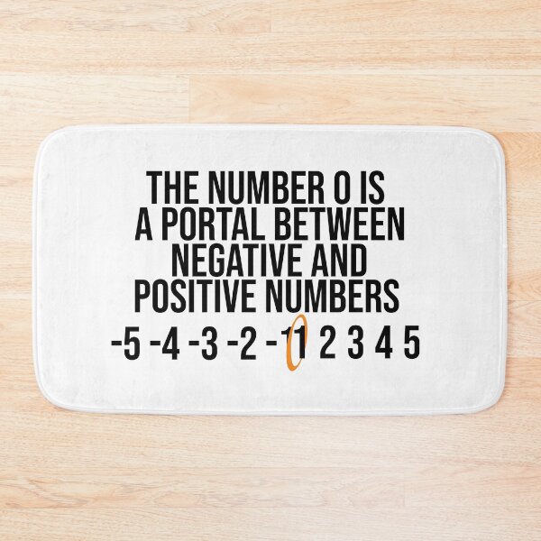 Item preview, Portal To Negative and Positive Numbers designed and sold by artsylab.