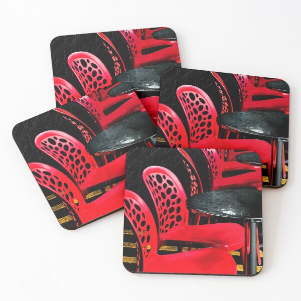 Aperçu de l'œuvre Chaises rouges créée et vendue par Siene Browne.