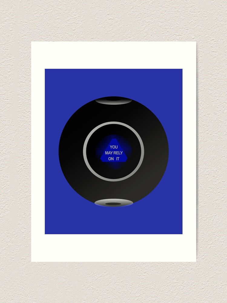 Magic 8 Ball You May Rely On It Greeting Card for Sale by GetItGiftIt