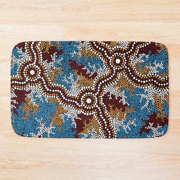 Item preview, Aboriginal Art Authentic - Wetland Dreaming designed and sold by HogarthArts.