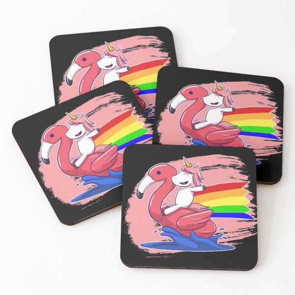Item preview, Funny unicorn on flamingo designed and sold by frankidavids.