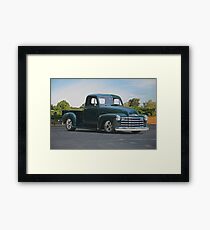 1953 Chevrolet 3100 Custom Pickup Framed Print