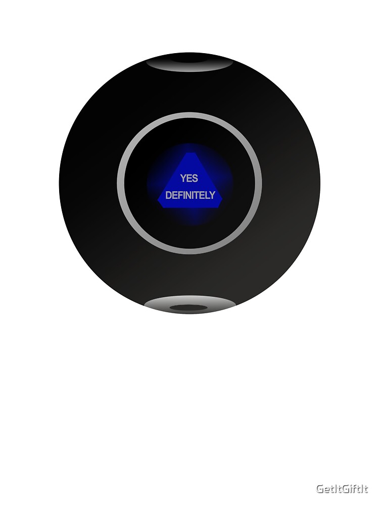 Magic 8 Ball You May Rely On It Greeting Card for Sale by GetItGiftIt