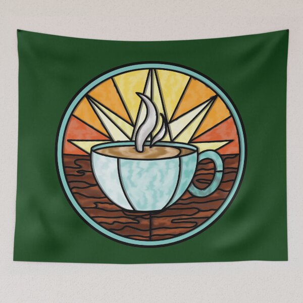 Item preview, Stained Glass Coffee designed and sold by Regan Crowley.