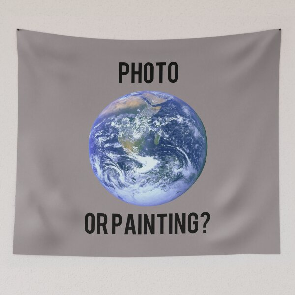 Item preview, Photo Or Painting Flat Earth NASA Conspiracy Theorist  designed and sold by SwagHut.