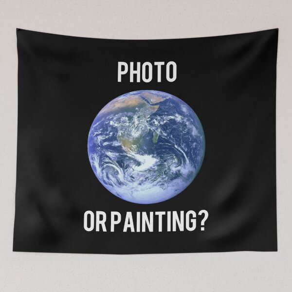 Item preview, Photo Or Painting Flat Earth NASA Conspiracy Theorist  designed and sold by SwagHut.