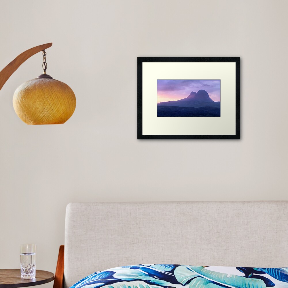 Suilven Framed Art Print