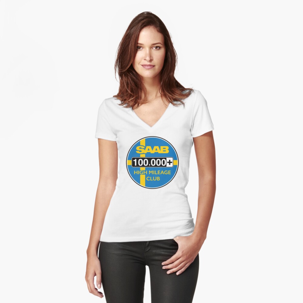 Item preview, Fitted V-Neck T-Shirt designed and sold by brainthought.
