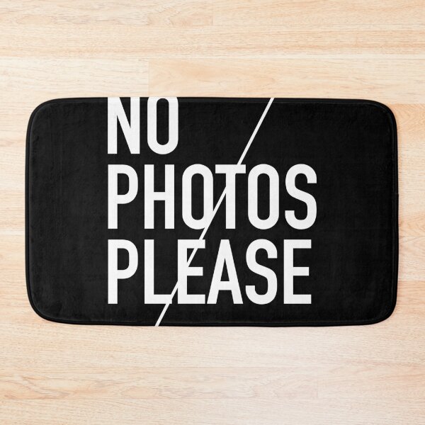 Item preview, No Photos Please designed and sold by DOODL.