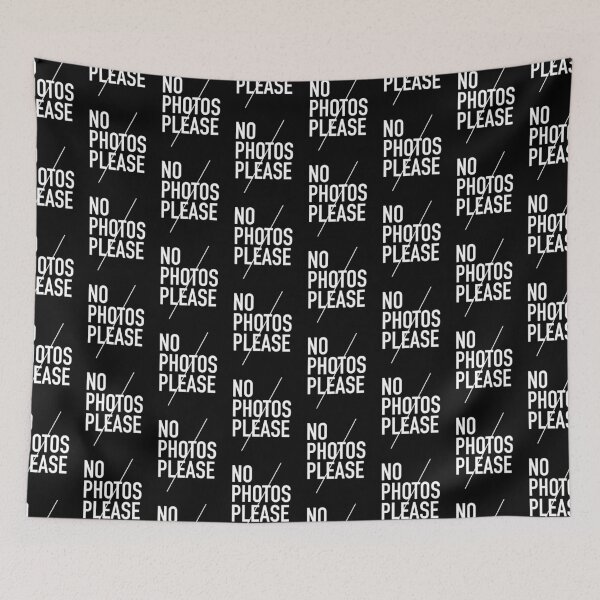 Item preview, No Photos Please designed and sold by DOODL.