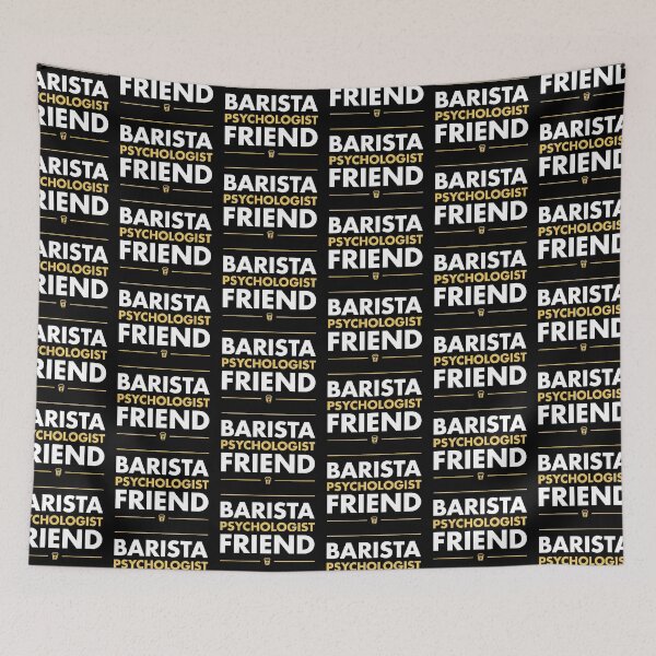 Item preview, Coffee Barista Psychologist Friend designed and sold by DOODL.