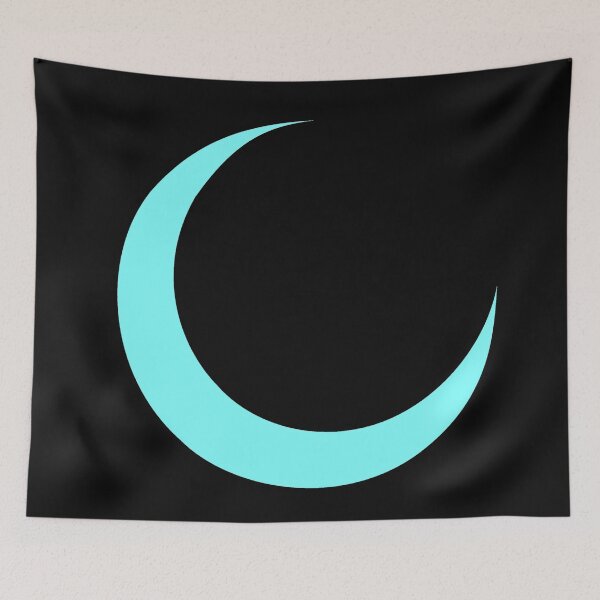 Item preview, Crescent moon plain, nature prints, nature lover shirts designed and sold by Kirei-Lily.