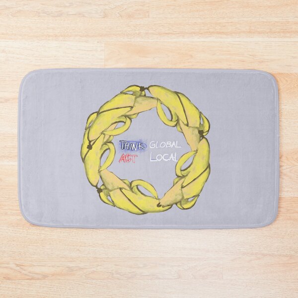 Item preview, Organic World - Think Global Act Local designed and sold by stringerthings.