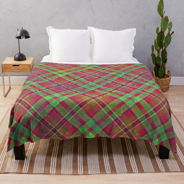 Item preview, Distressed Spring Plaid Pattern designed and sold by thaneydesign.