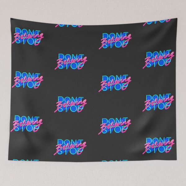 Item preview, Don’t Stop Believing designed and sold by 80sKidd.