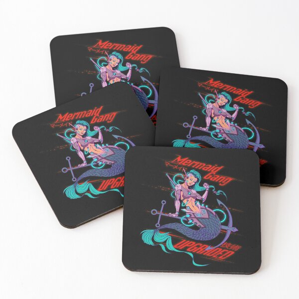 Item preview, Cyberpunk Mermaid designed and sold by Tobe Fonseca®.