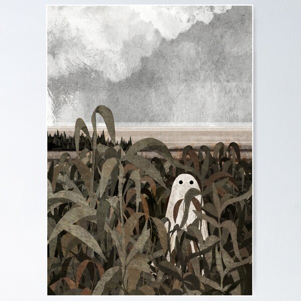 Item preview,  There's a Ghost in the cornfield again... designed and sold by katherineblower.