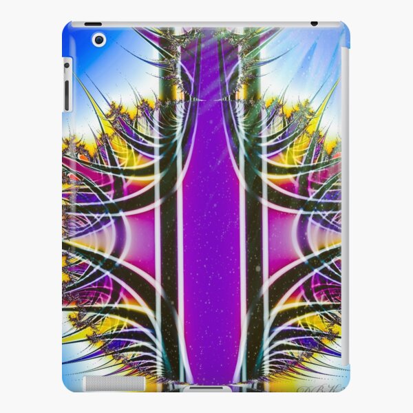 Purple spines iPad Snap Case