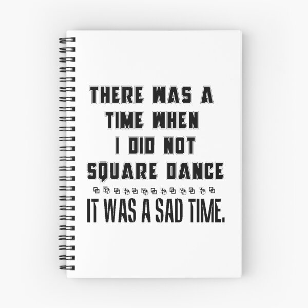 Item preview, SQD Was A Time BLK designed and sold by Square Dancing Gifts & Merchandise.