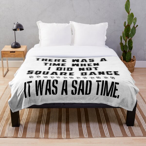 Item preview, SQD era un tiempo BLK designed and sold by Square Dancing Gifts & Merchandise.