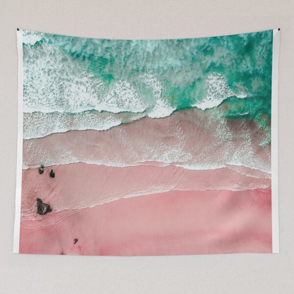 Item preview, Beach in Portugal, Algarve, Lagos, Beach Print, Pink Beach Print, Bondi Beach, Pink Print, Ocean Poster Print, Coastal Wall Art, Beach Photography, Beach Decor, Beach Wall Art designed and sold by radub85.