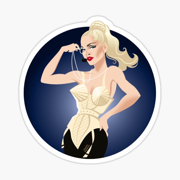 Blond Sticker