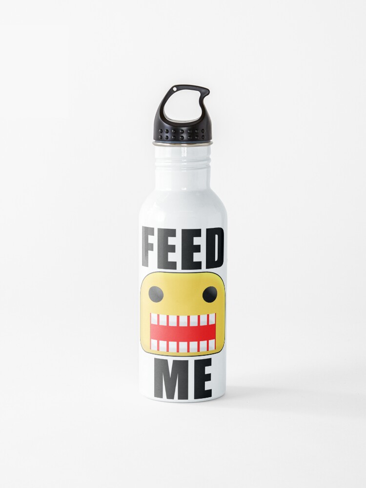 Roblox Feed Me Giant Noob Water Bottle By Jenr8d Designs Redbubble - roblox feed me giant noob tapestry by jenr8d designs redbubble