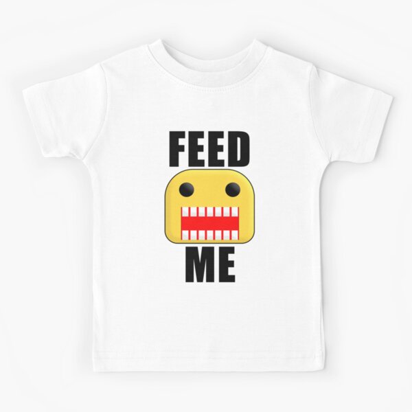 Roblox Feed Me Giant Noob Kids T Shirt By Jenr8d Designs Redbubble - como vestirse aesthetic en roblox sin robux