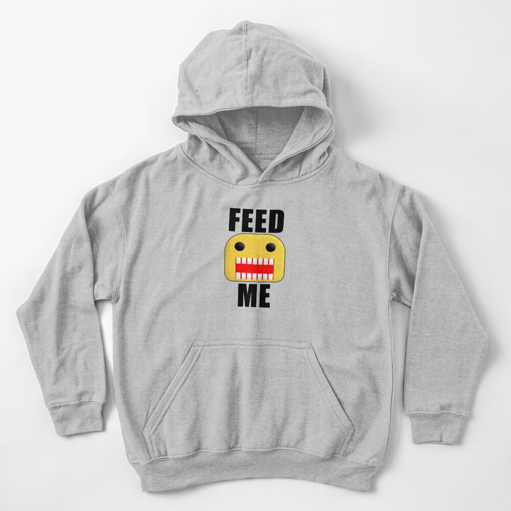 Roblox Feed Me Giant Noob Kids Pullover Hoodie By Jenr8d Designs - roblox feed me giant noob tapestry by jenr8d designs redbubble