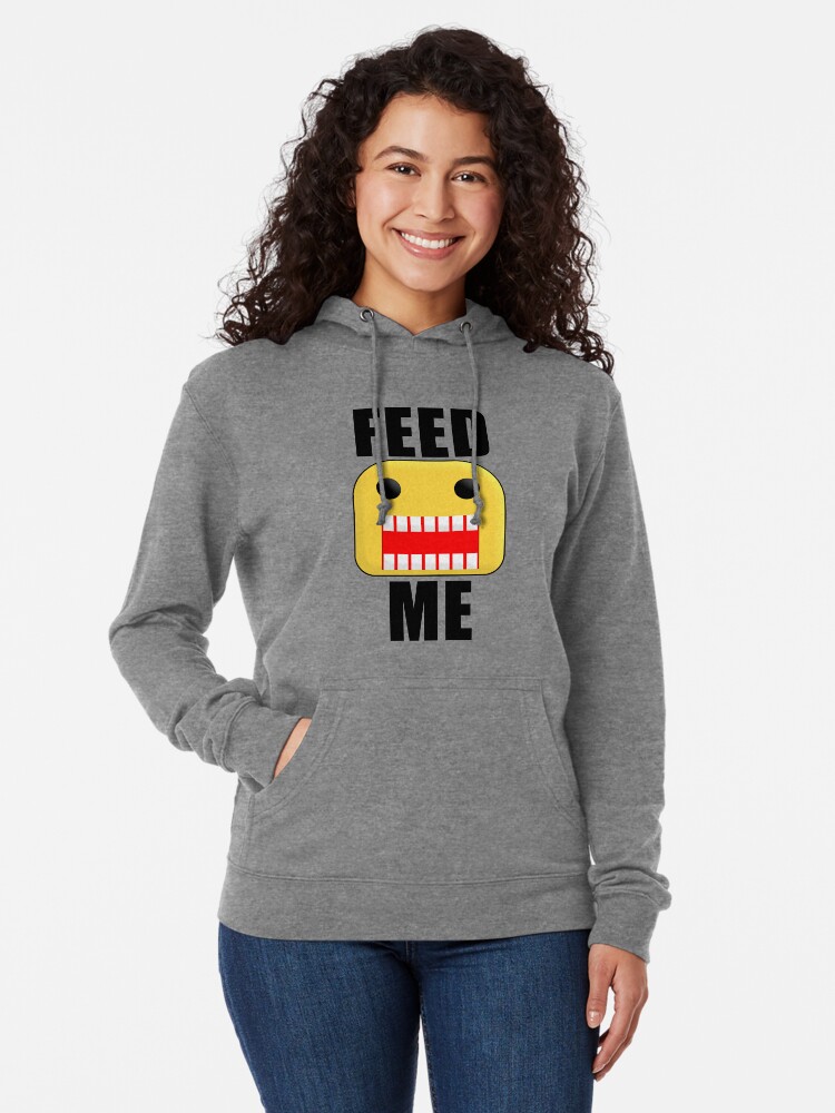 Roblox Feed Me Giant Noob Lightweight Hoodie By Jenr8d Designs - roblox feed me giant noob tapestry by jenr8d designs redbubble