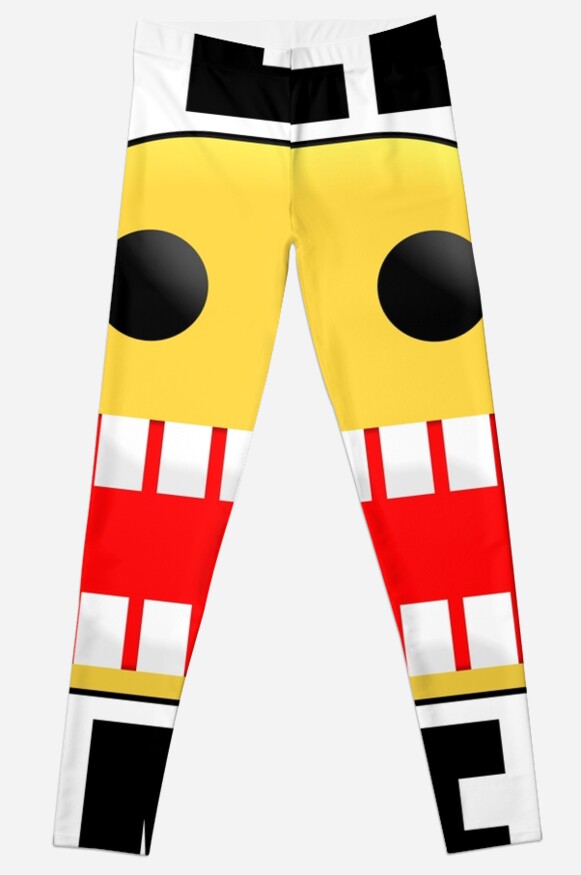 Roblox Feed Me Giant Noob Leggings By Jenr8d Designs Redbubble - roblox feed me giant noob bath mat by jenr8d designs redbubble
