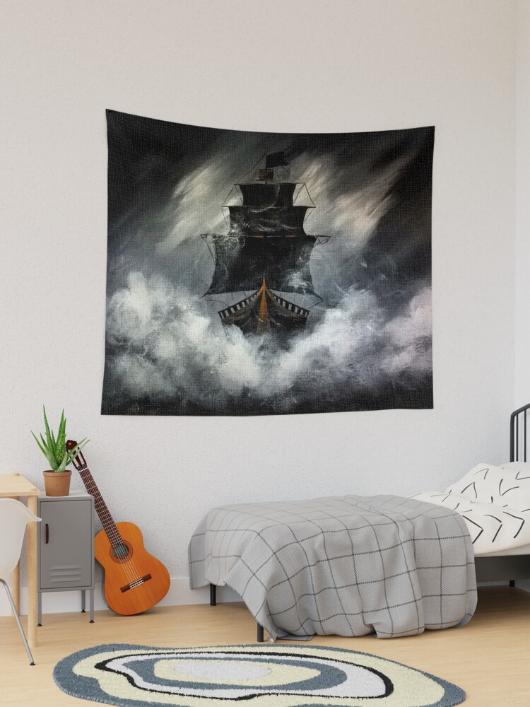 Pirate ship online tapestry