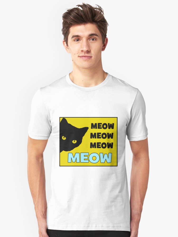 Roblox Cat Sir Meows A Lot T Shirt By Jenr8d Designs Redbubble