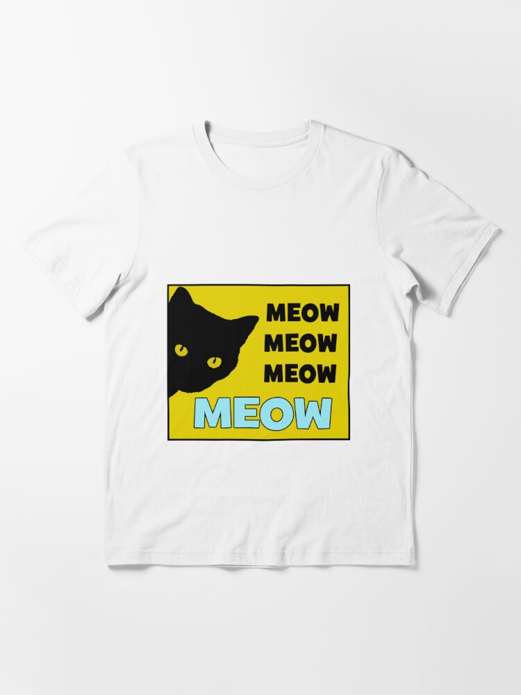 Roblox Cat Sir Meows A Lot T Shirt By Jenr8d Designs Redbubble - t shirt denis transparent roblox