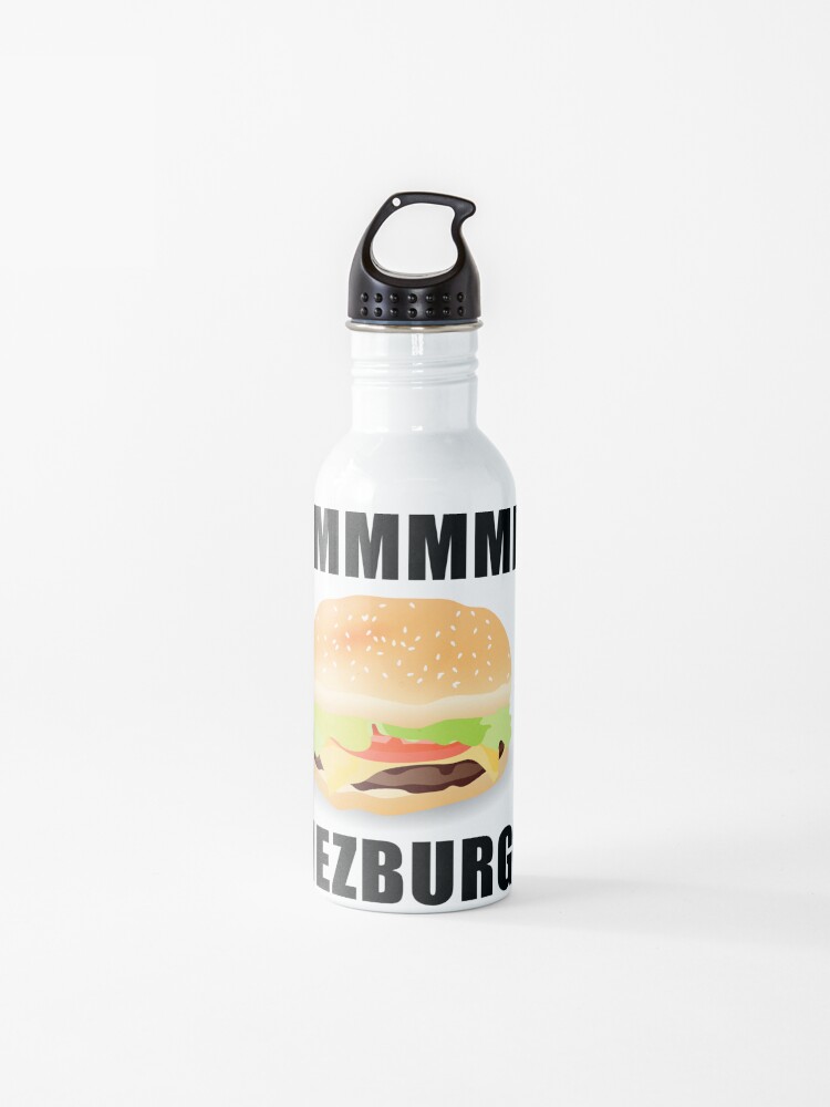 Roblox Mmm Chezburger Water Bottle By Jenr8d Designs Redbubble - cursed roblox meme art print by lemonnn69 redbubble