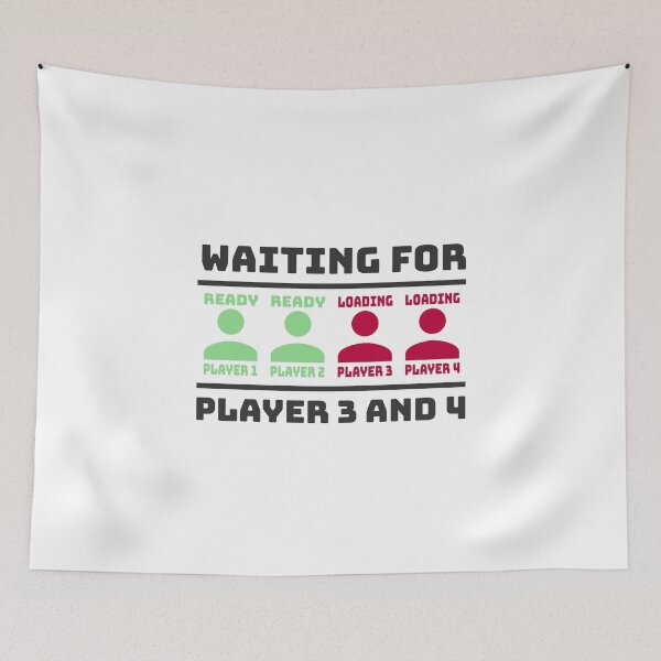 Item preview, Waiting for Player 3 and 4 Twins Pregnancy Announcement designed and sold by Team150Designz.