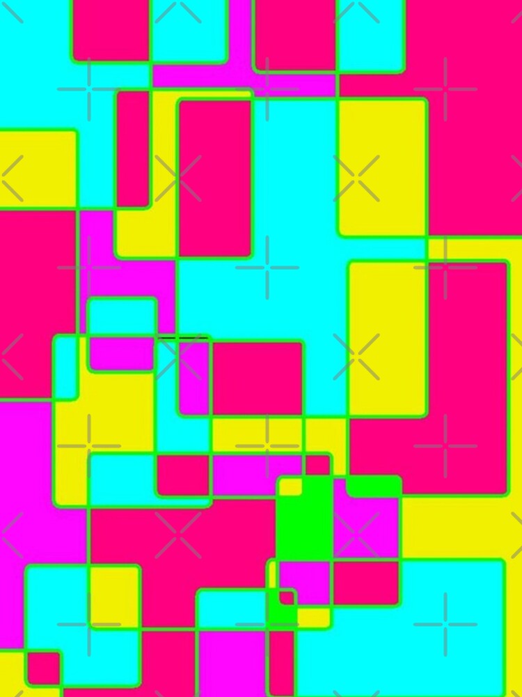 Thumbnail 4 of 4, iPhone Case, Psychedelic Dayglo Pattern designed and sold by Riccivela.
