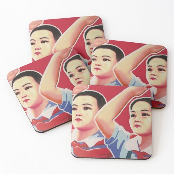 Item preview, North Korean Young Pioneers, DPRK designed and sold by radpidgeons.